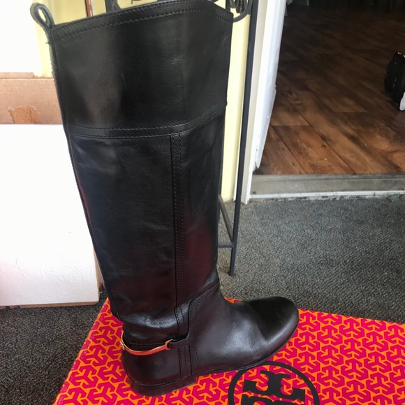 tory burch boots poshmark